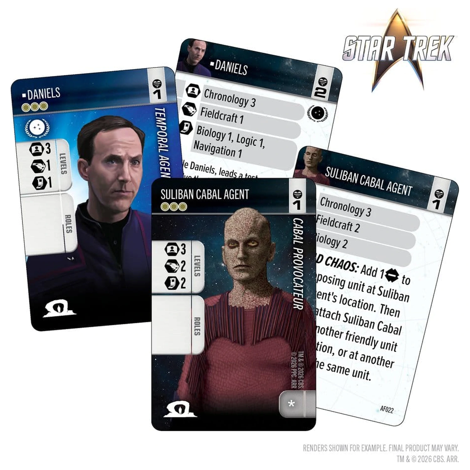 Star Trek: Into the Unknown - Trials and Tribble-ations komplet kart fotografija izdelka