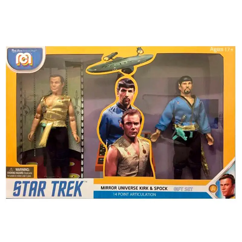 Star Trek Akcijske Figure 2-Pack Mirror Universe Spock & Kirk 20 cm fotografija izdelka