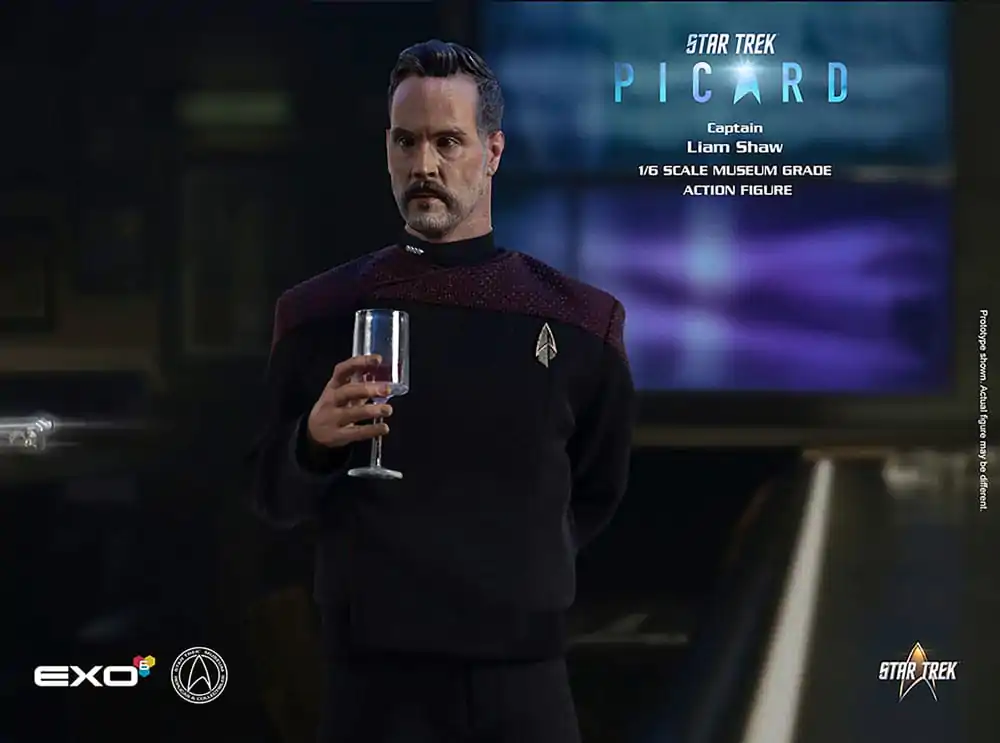 Star Trek: Picard Akcijska figura 1/6 Captain Liam Shaw 30 cm fotografija izdelka