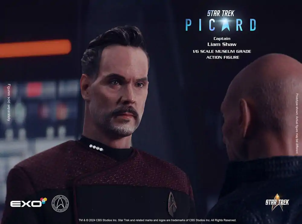 Star Trek: Picard Akcijska figura 1/6 Captain Liam Shaw 30 cm fotografija izdelka