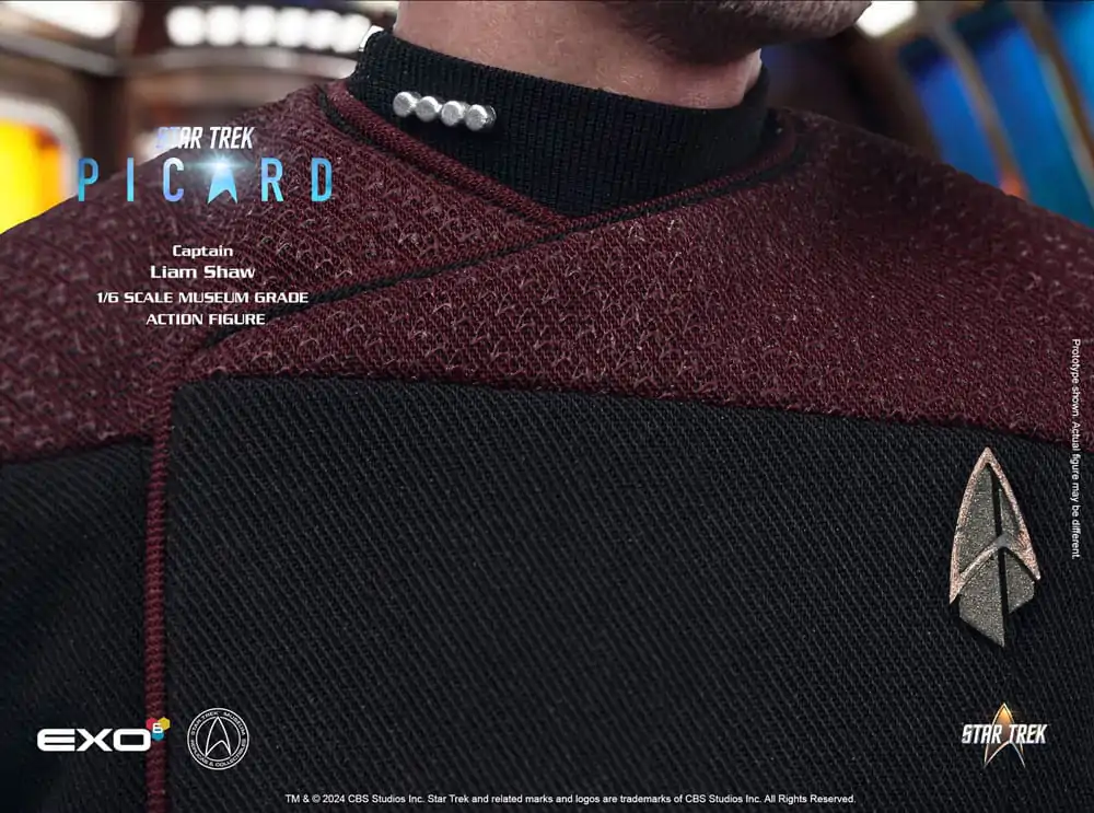 Star Trek: Picard Akcijska figura 1/6 Captain Liam Shaw 30 cm fotografija izdelka