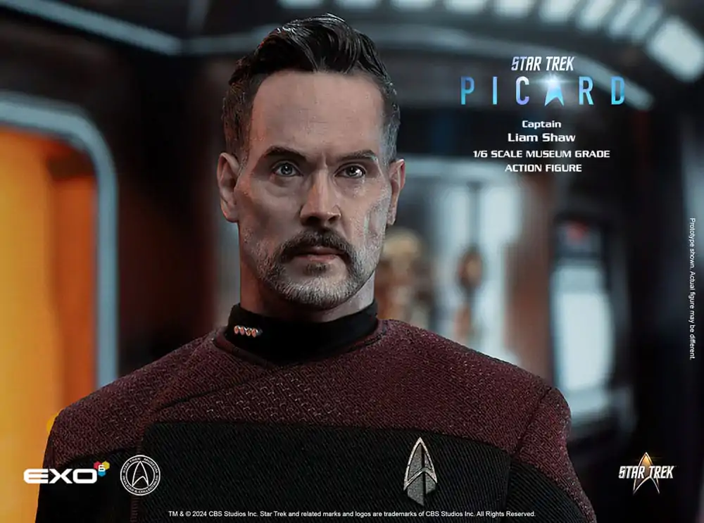 Star Trek: Picard Akcijska figura 1/6 Captain Liam Shaw 30 cm fotografija izdelka