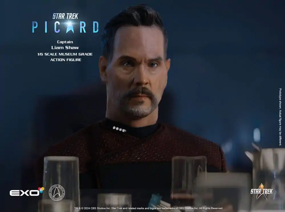 Star Trek: Picard Akcijska figura 1/6 Captain Liam Shaw 30 cm fotografija izdelka