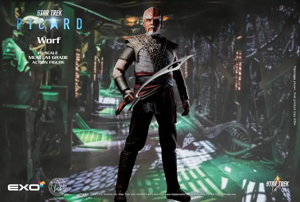 Star Trek: Picard Akcijska figura 1/6 Worf 30 cm fotografija izdelka