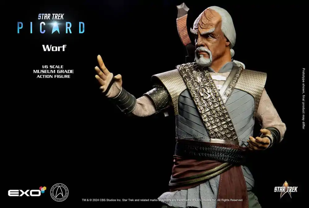 Star Trek: Picard Akcijska figura 1/6 Worf 30 cm fotografija izdelka
