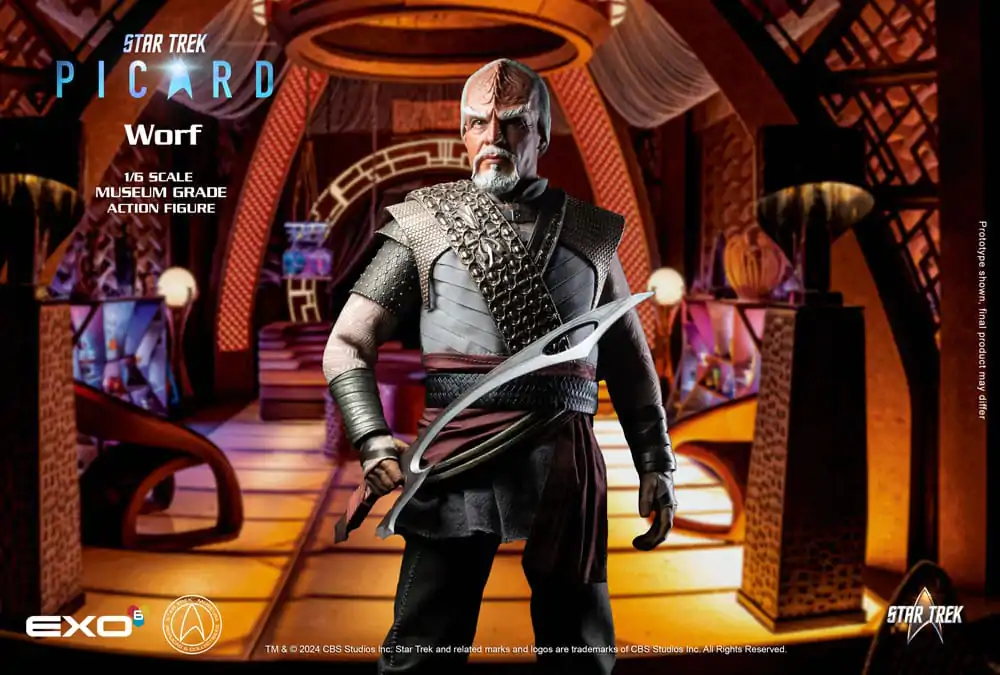 Star Trek: Picard Akcijska figura 1/6 Worf 30 cm fotografija izdelka