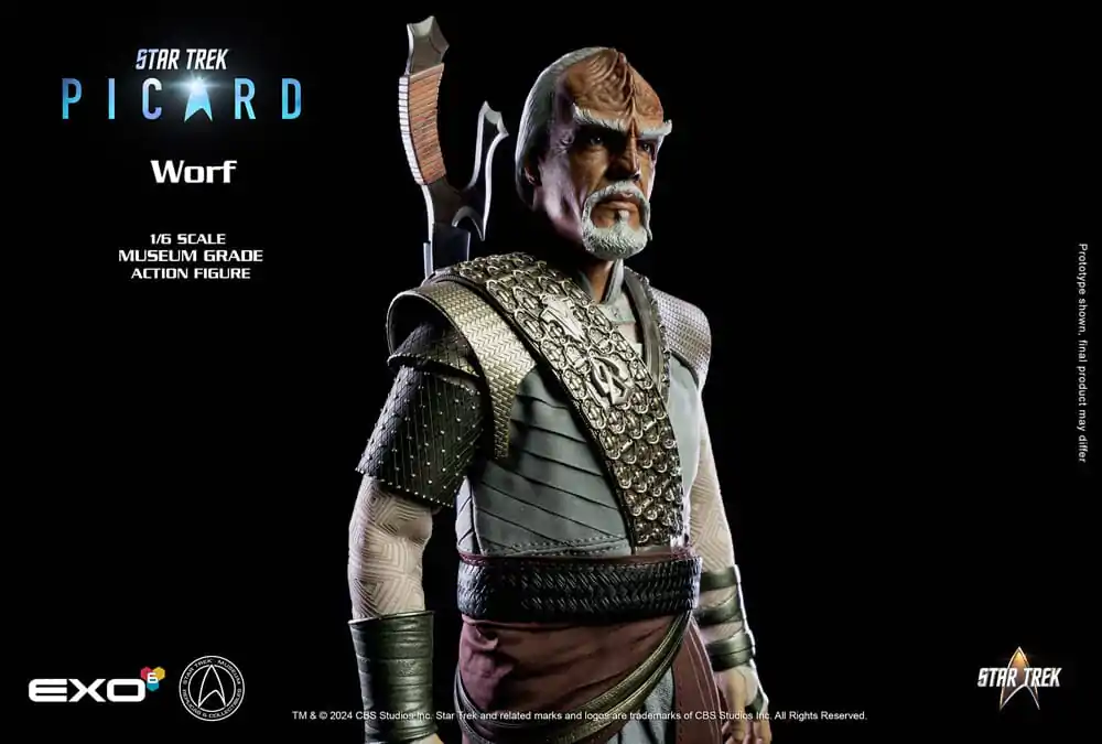 Star Trek: Picard Akcijska figura 1/6 Worf 30 cm fotografija izdelka