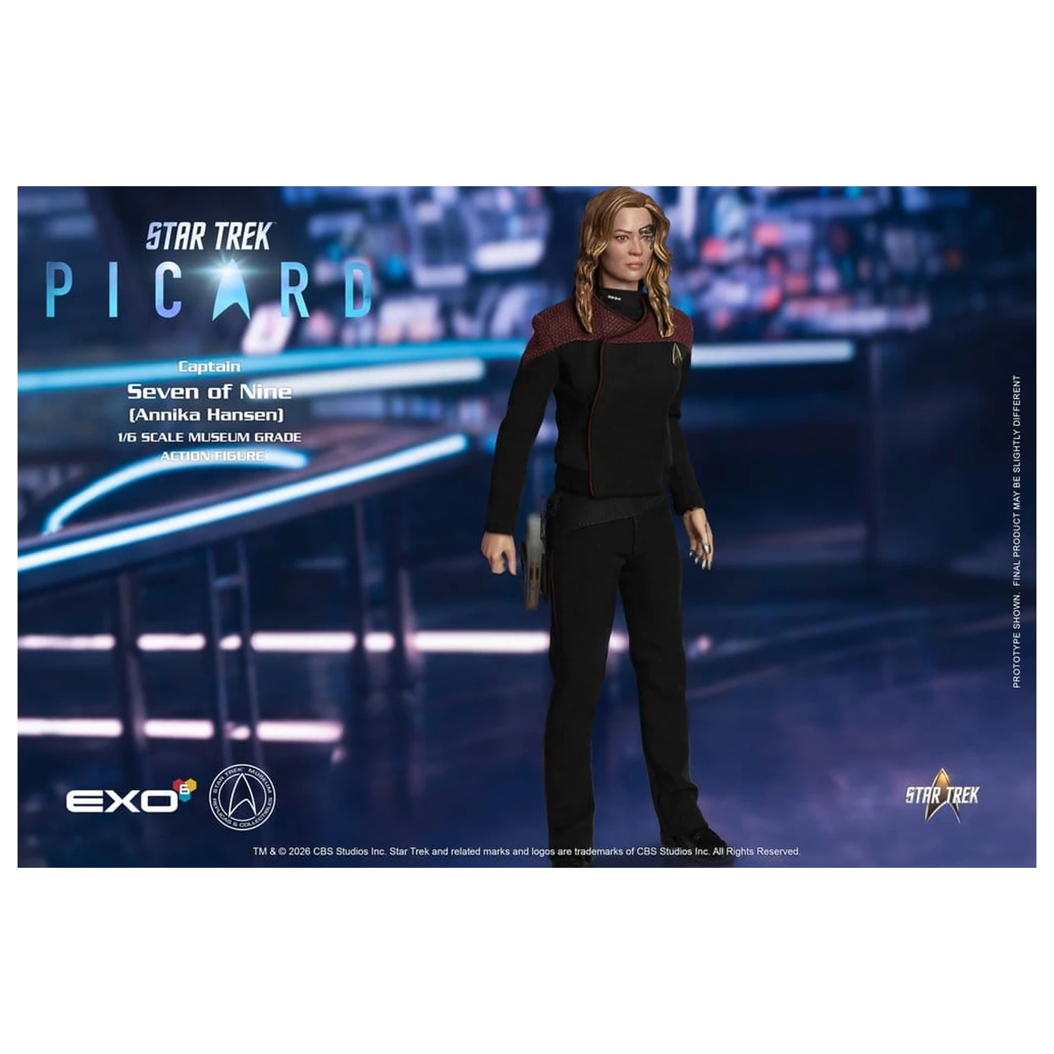 Star Trek: Picard Figurica 1/6 Captain Seven of Nine 29 cm fotografija izdelka