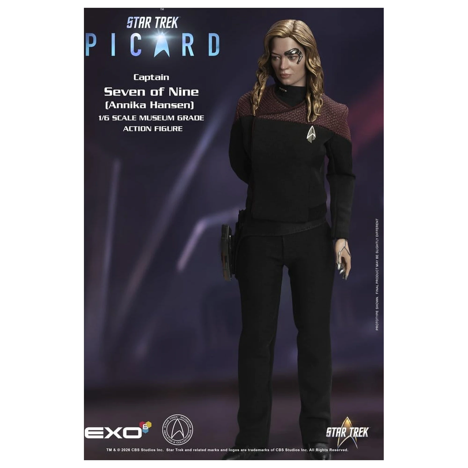 Star Trek: Picard Figurica 1/6 Captain Seven of Nine 29 cm fotografija izdelka