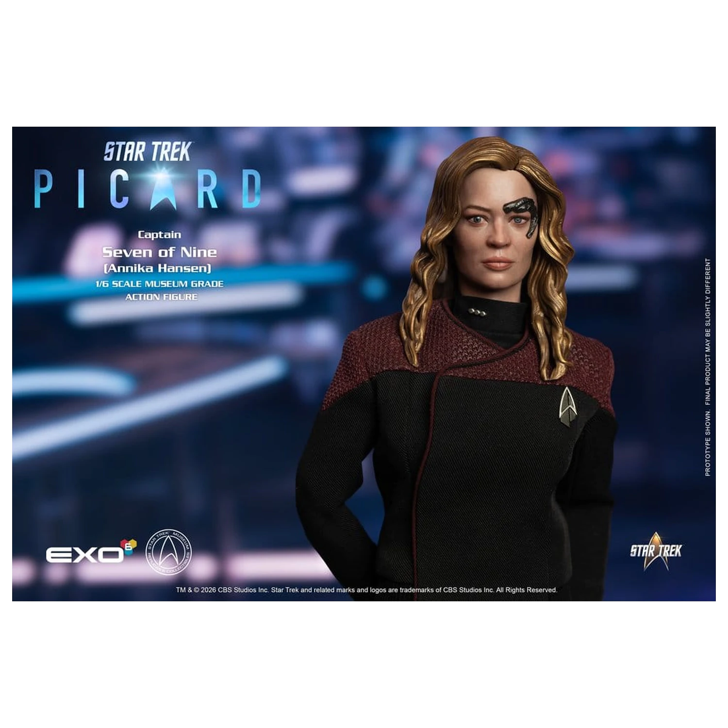 Star Trek: Picard Figurica 1/6 Captain Seven of Nine 29 cm fotografija izdelka