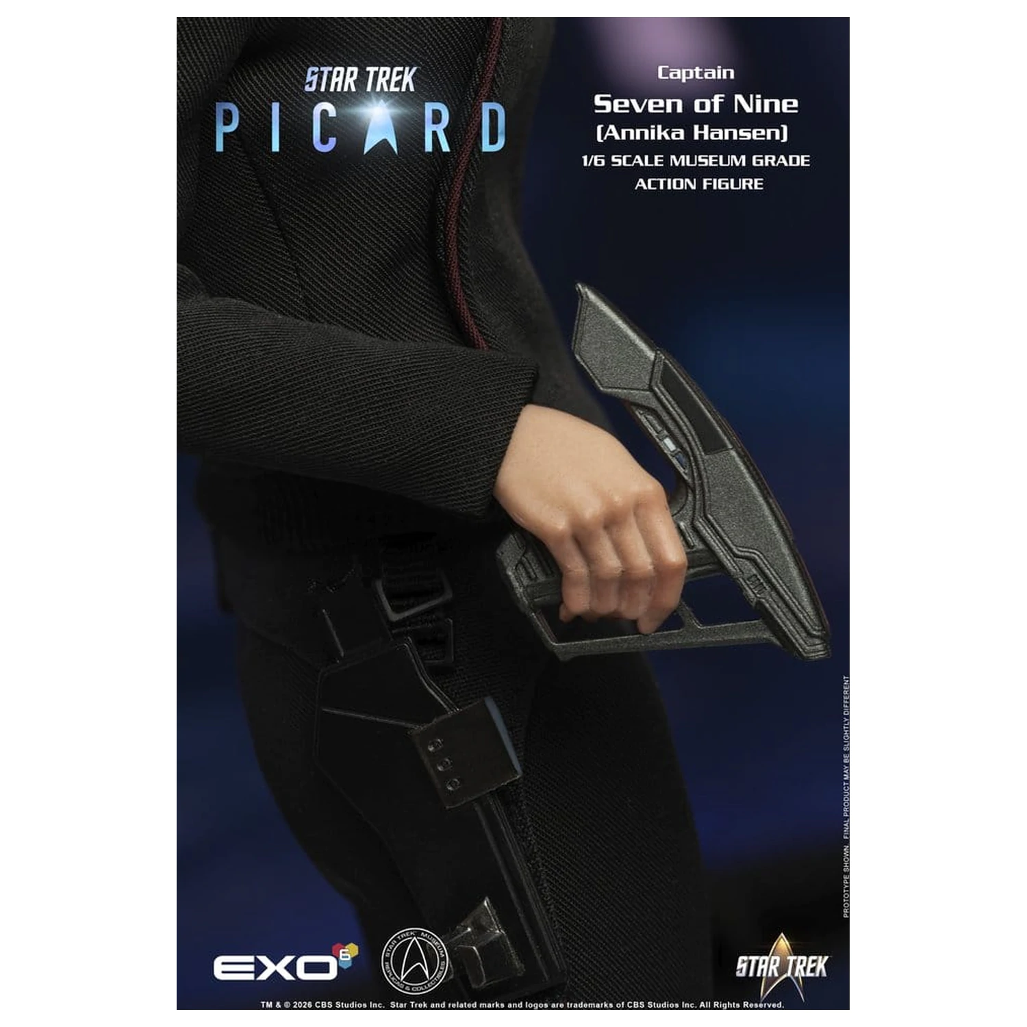 Star Trek: Picard Figurica 1/6 Captain Seven of Nine 29 cm fotografija izdelka