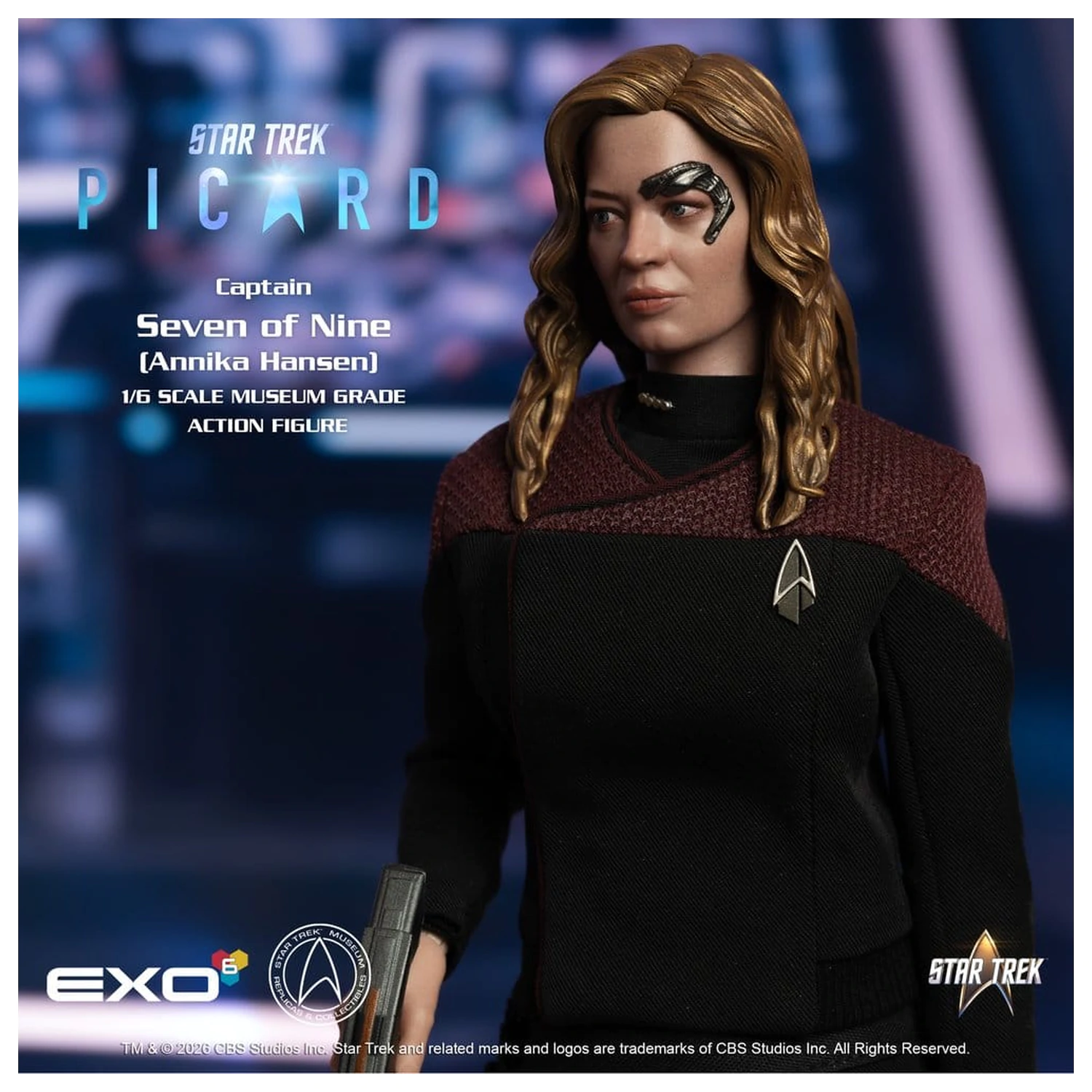 Star Trek: Picard Figurica 1/6 Captain Seven of Nine 29 cm fotografija izdelka