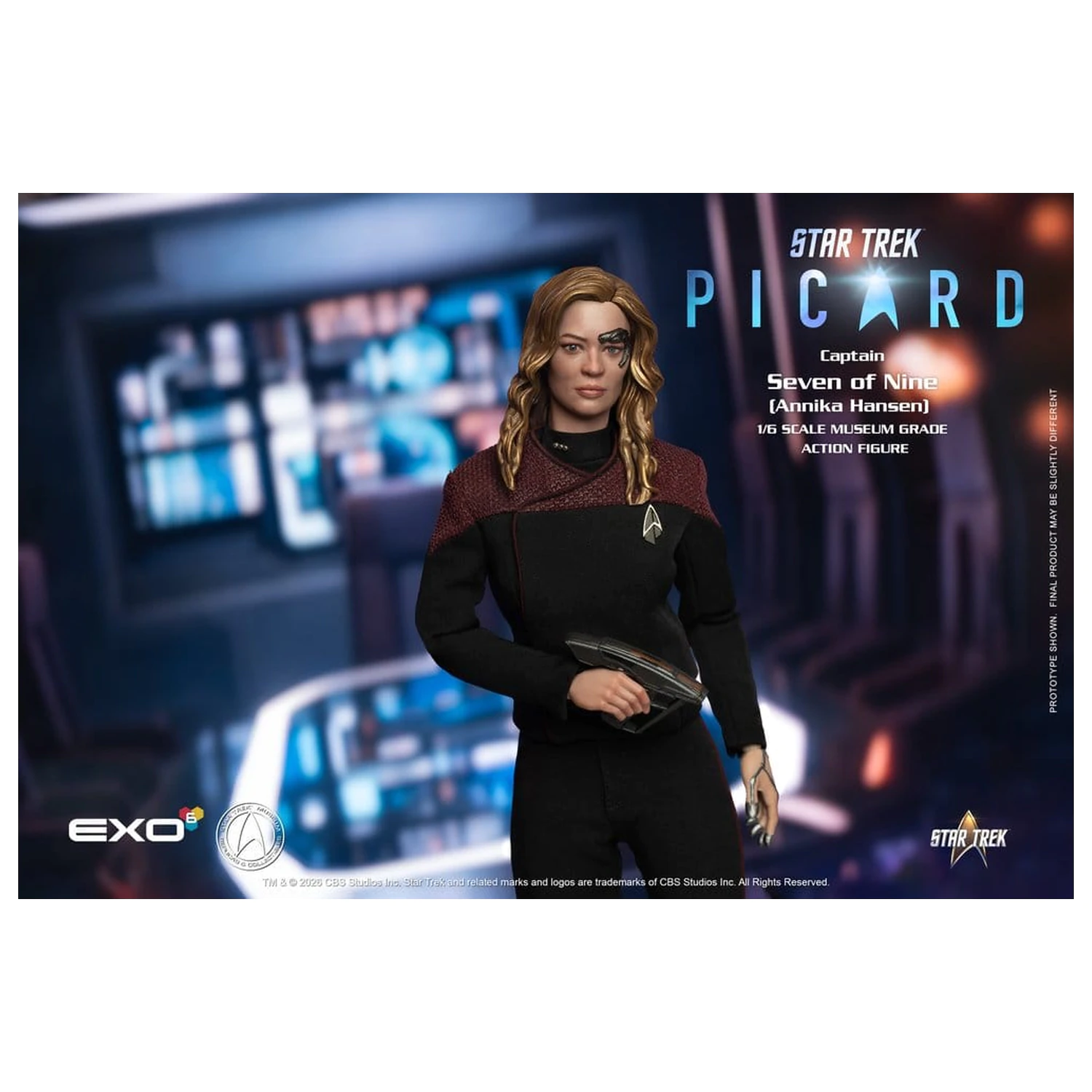 Star Trek: Picard Figurica 1/6 Captain Seven of Nine 29 cm fotografija izdelka