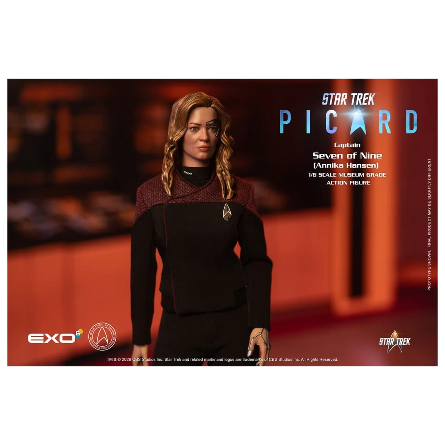Star Trek: Picard Figurica 1/6 Captain Seven of Nine 29 cm fotografija izdelka