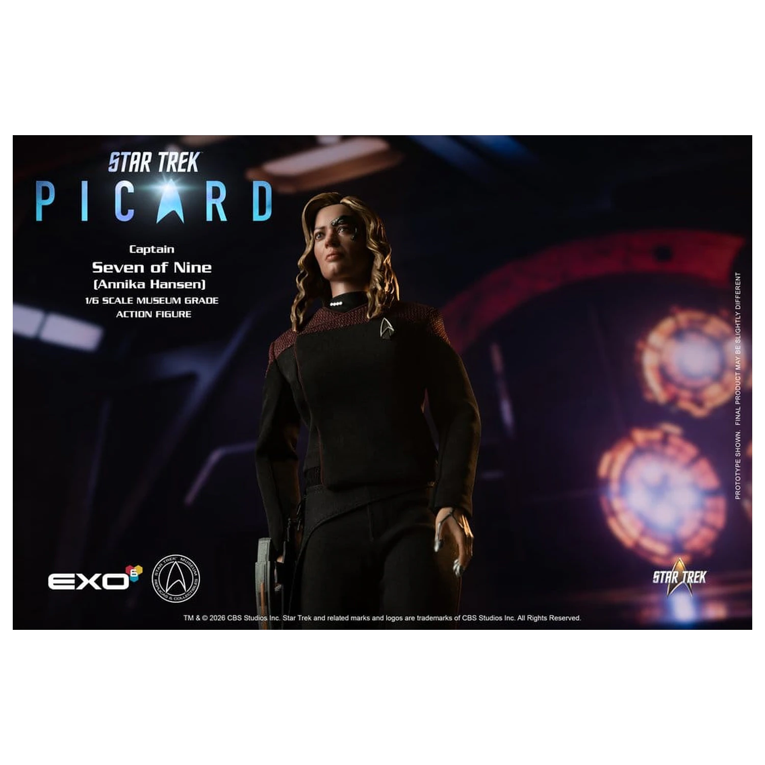 Star Trek: Picard Figurica 1/6 Captain Seven of Nine 29 cm fotografija izdelka