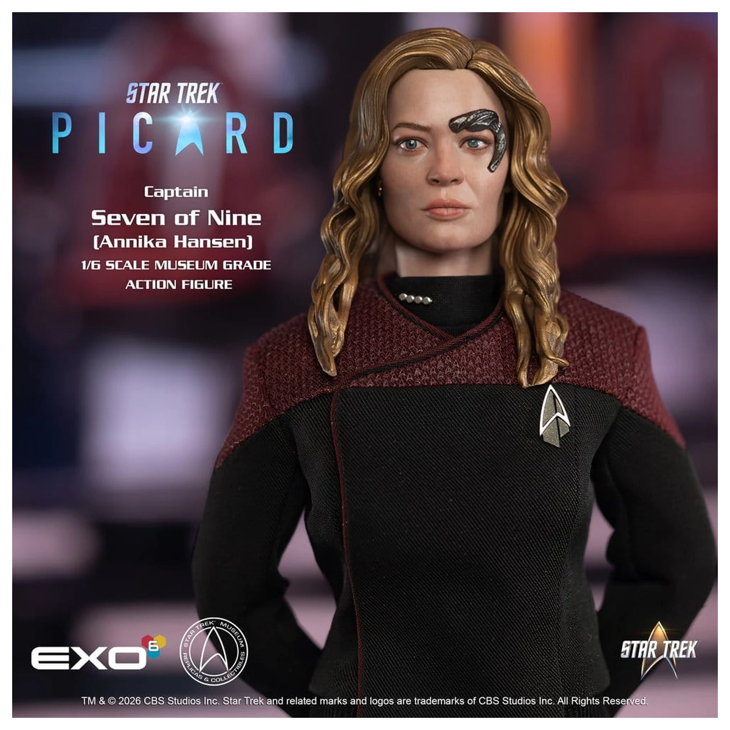 Star Trek: Picard Figurica 1/6 Captain Seven of Nine 29 cm fotografija izdelka