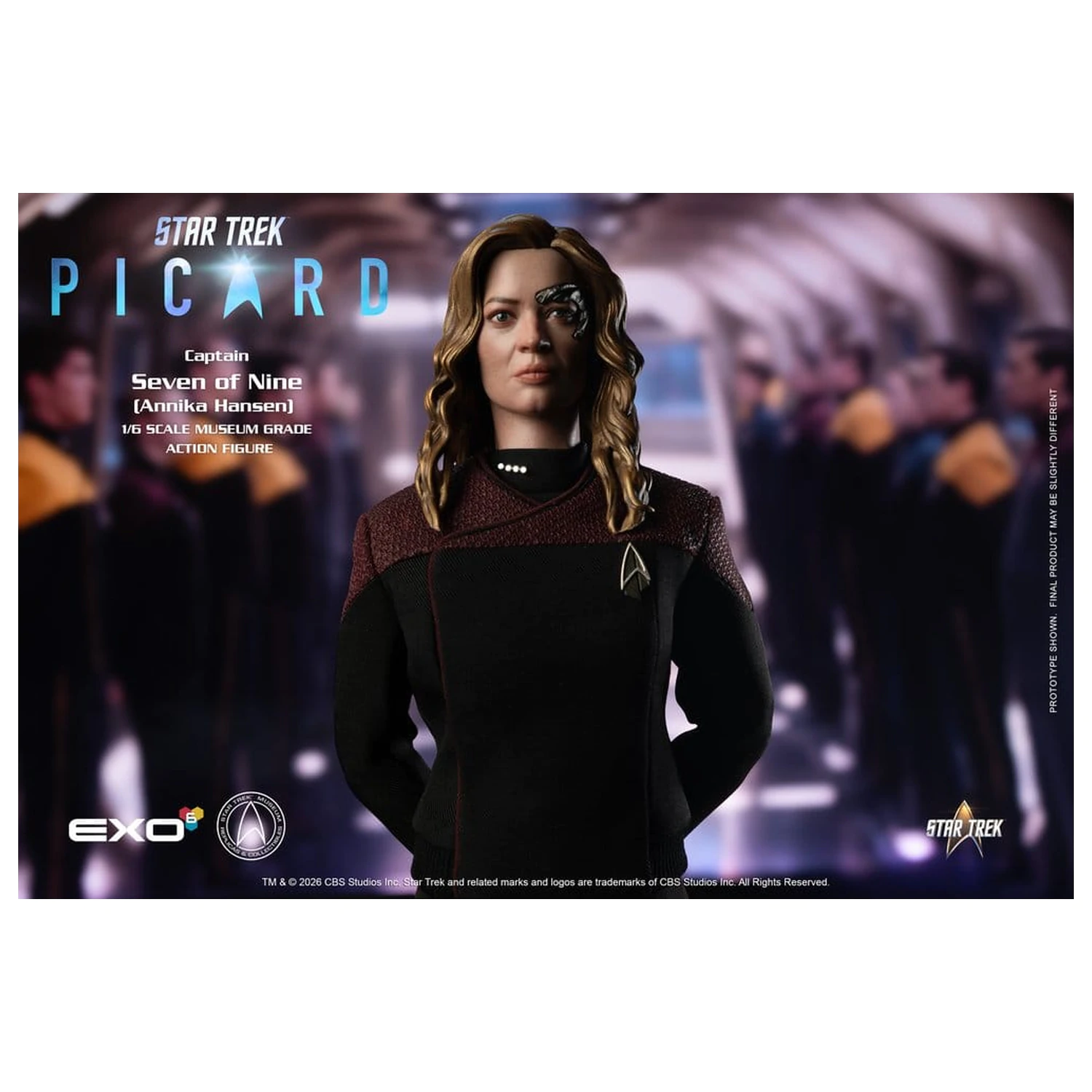 Star Trek: Picard Figurica 1/6 Captain Seven of Nine 29 cm fotografija izdelka