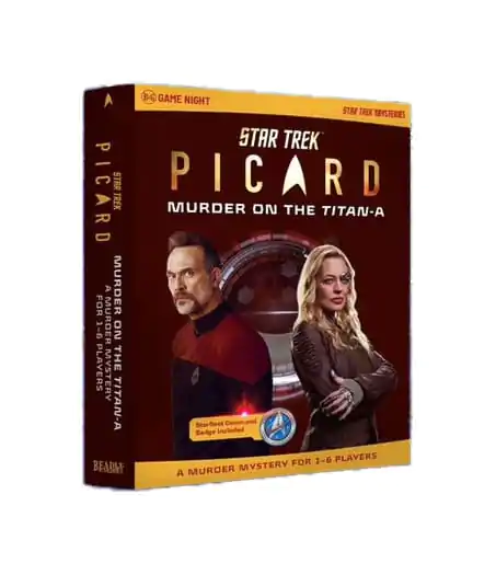 Star Trek Picard Igra skrivnostnega umora Murder on the Titan-A Angleška različica fotografija izdelka