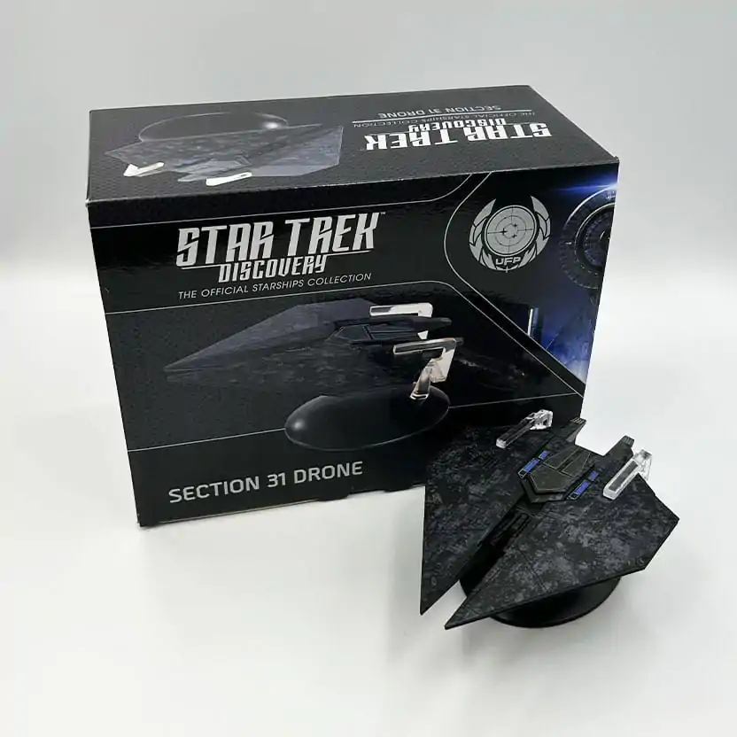 Star Trek Starship Diecast Mini replike Oddelek 31 Lovec fotografija izdelka