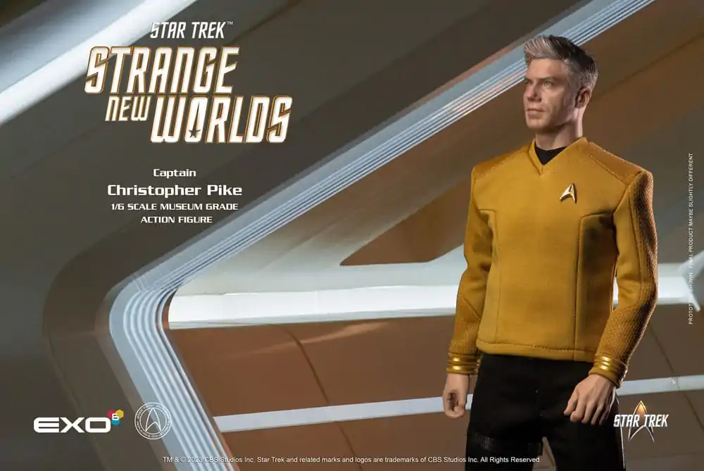 Star Trek: Strange New Worlds Akcijska figura 1/6 Captain Christopher Pike 30 cm fotografija izdelka