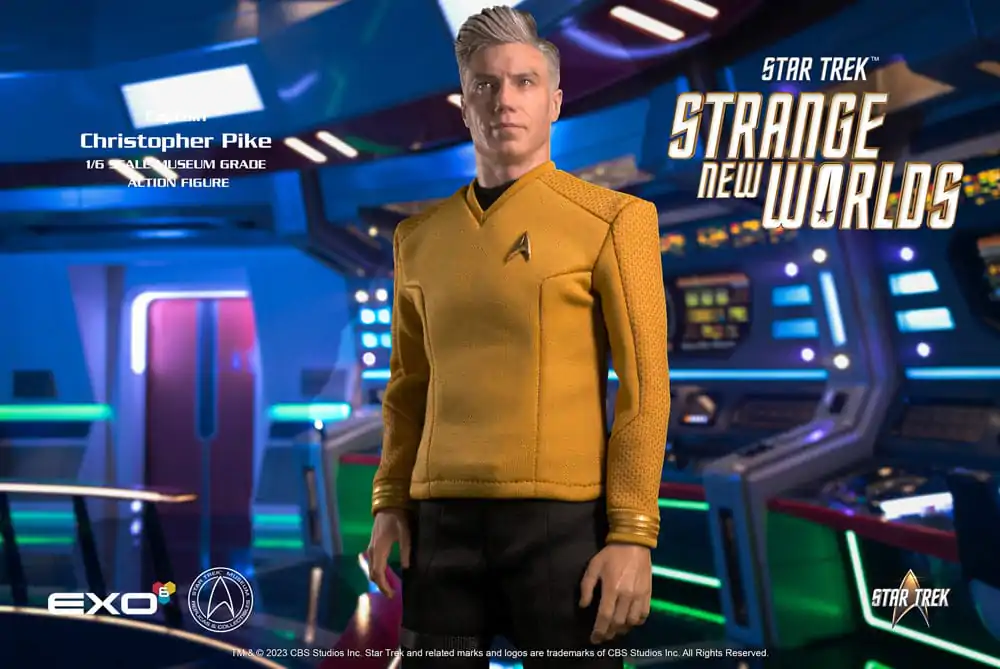 Star Trek: Strange New Worlds Akcijska figura 1/6 Captain Christopher Pike 30 cm fotografija izdelka