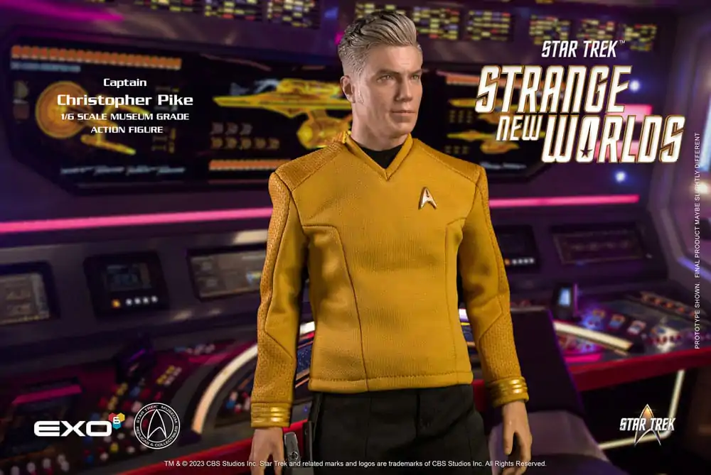Star Trek: Strange New Worlds Akcijska figura 1/6 Captain Christopher Pike 30 cm fotografija izdelka