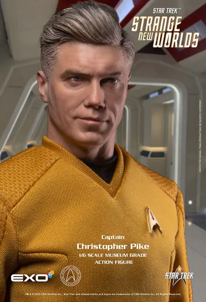 Star Trek: Strange New Worlds Akcijska figura 1/6 Captain Christopher Pike 30 cm fotografija izdelka