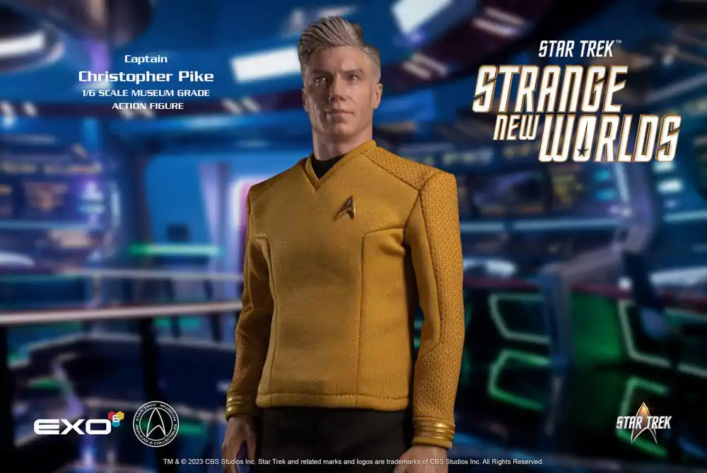 Star Trek: Strange New Worlds Akcijska figura 1/6 Captain Christopher Pike 30 cm fotografija izdelka
