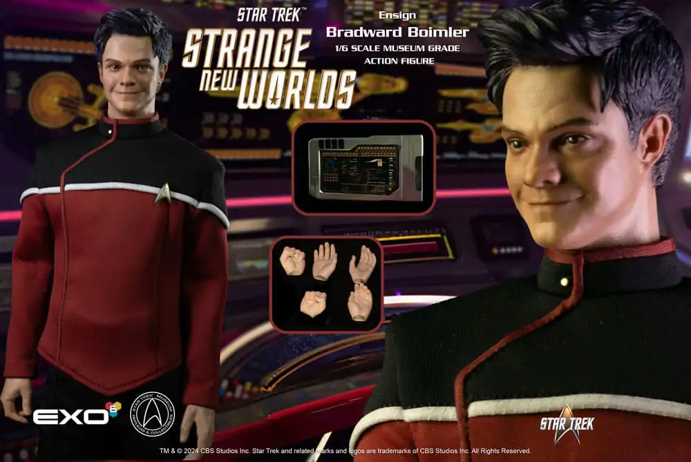 Star Trek: Strange New Worlds Akcijska figura 1/6 Ensign Boimler 30 cm fotografija izdelka