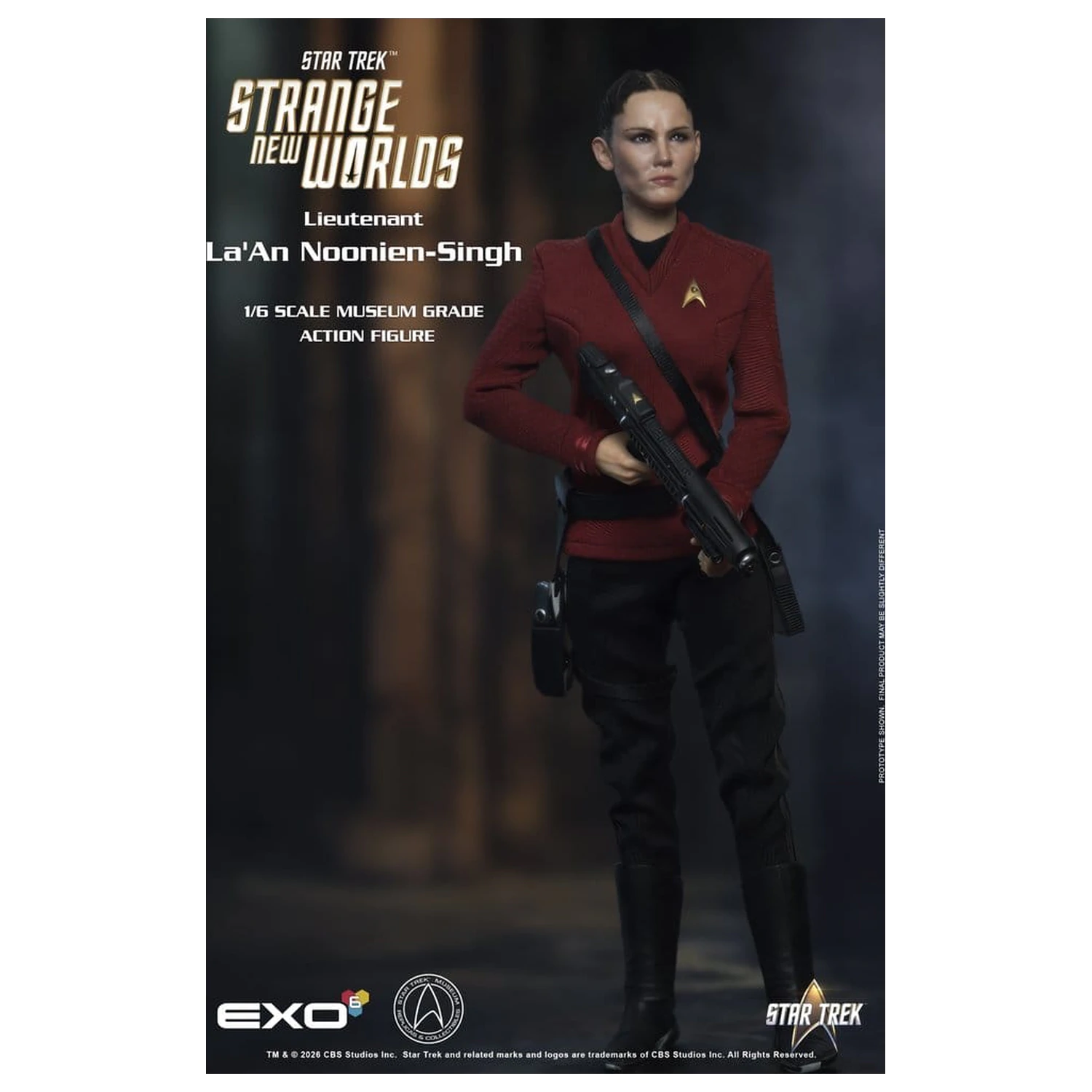 Star Trek: Strange New Worlds akcijska figura 1/6 poročnica La'An Noonien-Singh 28 cm fotografija izdelka