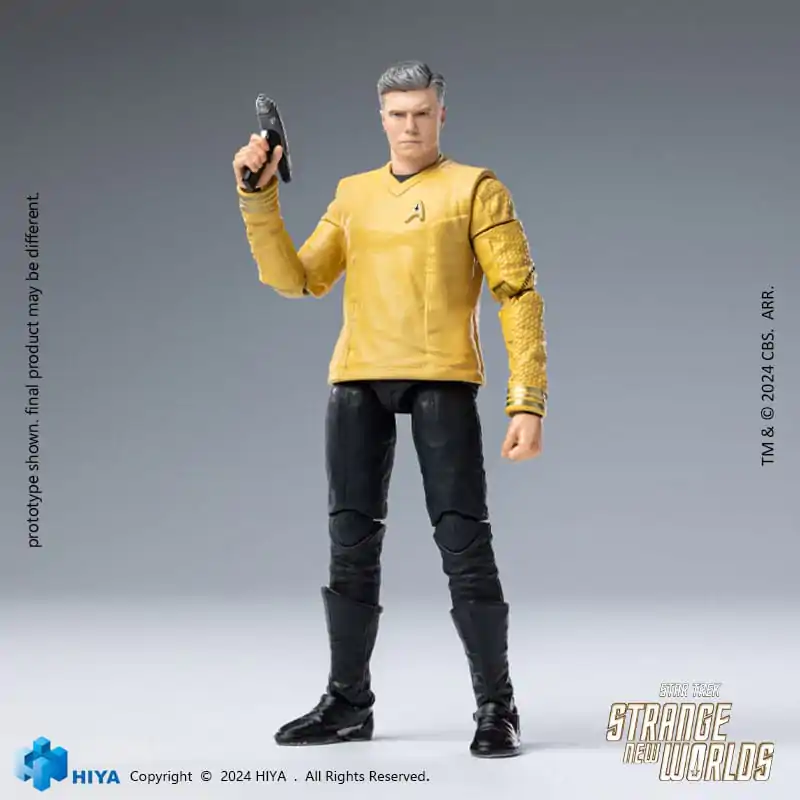 Star Trek Strange New Worlds Exquisite Mini Series akcijska figura 1/18 Pike 11 cm fotografija izdelka