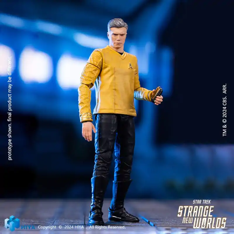 Star Trek Strange New Worlds Exquisite Mini Series akcijska figura 1/18 Pike 11 cm fotografija izdelka