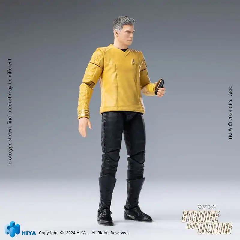 Star Trek Strange New Worlds Exquisite Mini Series akcijska figura 1/18 Pike 11 cm fotografija izdelka