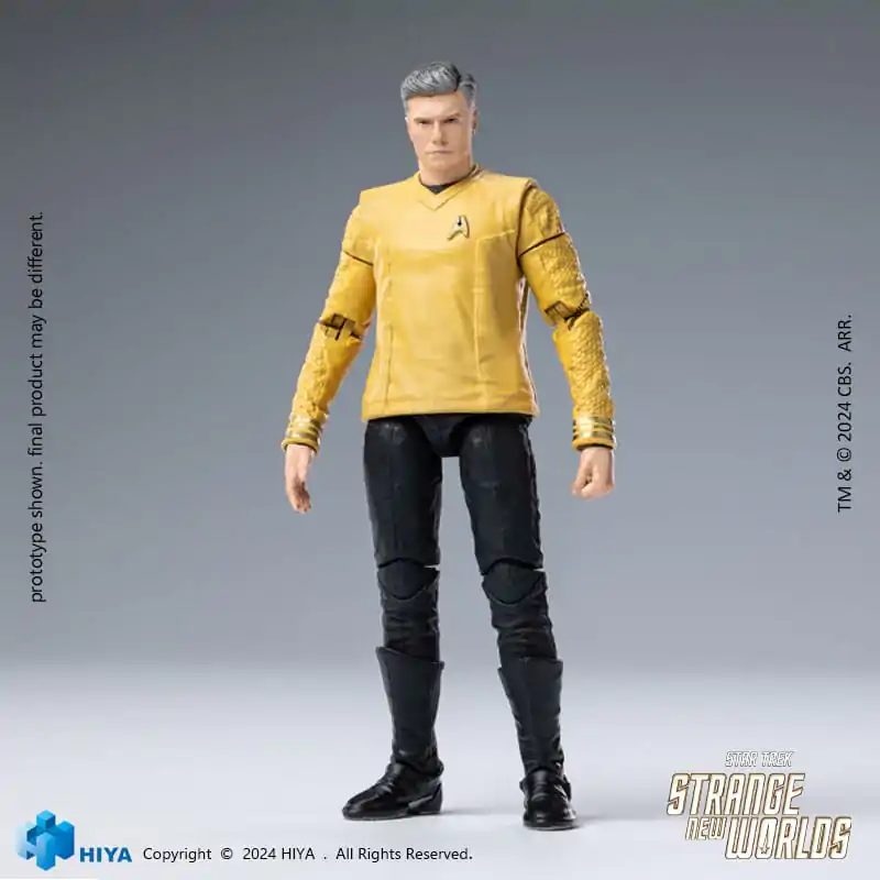 Star Trek Strange New Worlds Exquisite Mini Series akcijska figura 1/18 Pike 11 cm fotografija izdelka