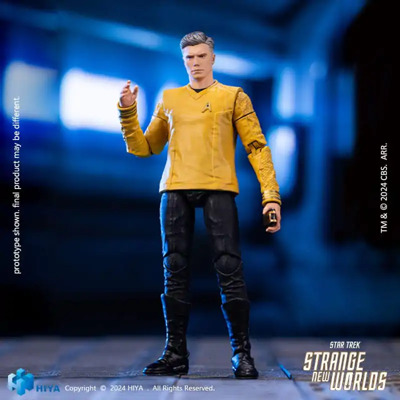 Star Trek Strange New Worlds Exquisite Mini Series akcijska figura 1/18 Pike 11 cm fotografija izdelka