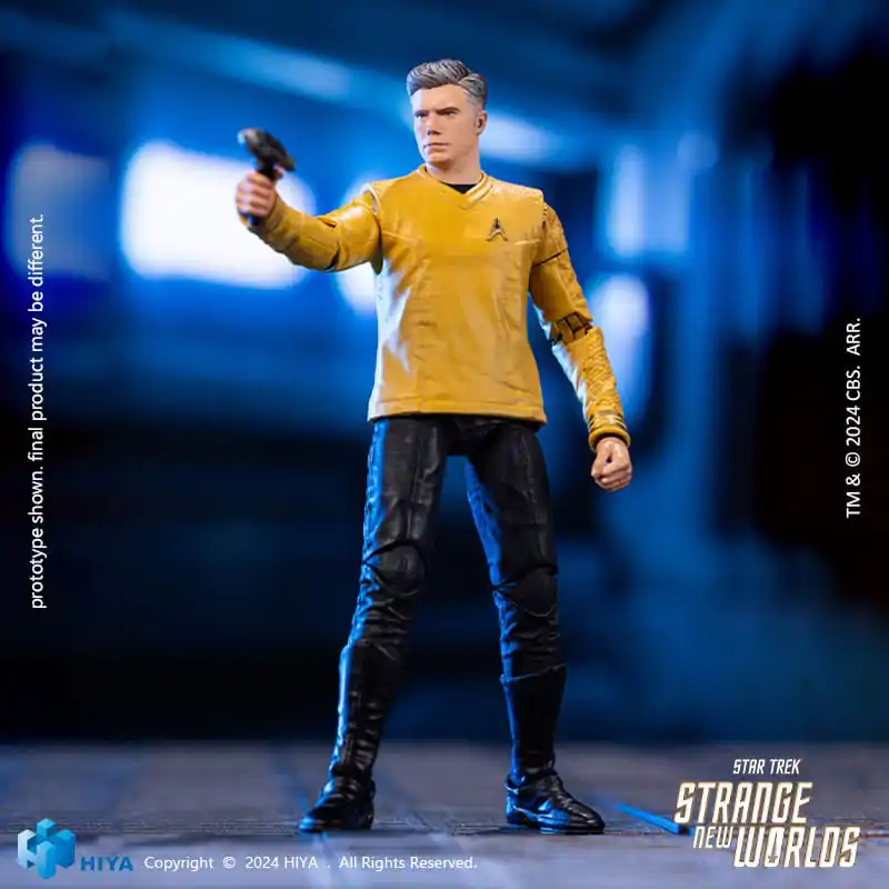 Star Trek Strange New Worlds Exquisite Mini Series akcijska figura 1/18 Pike 11 cm fotografija izdelka