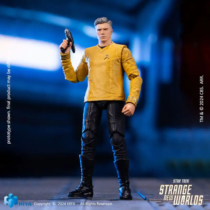 Star Trek Strange New Worlds Exquisite Mini Series akcijska figura 1/18 Pike 11 cm fotografija izdelka