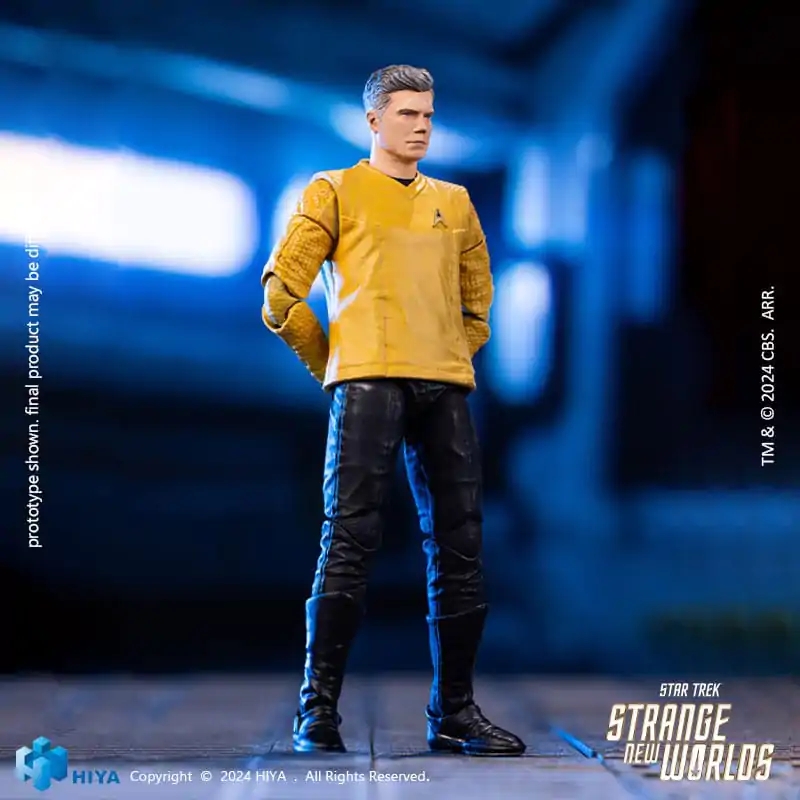 Star Trek Strange New Worlds Exquisite Mini Series akcijska figura 1/18 Pike 11 cm fotografija izdelka