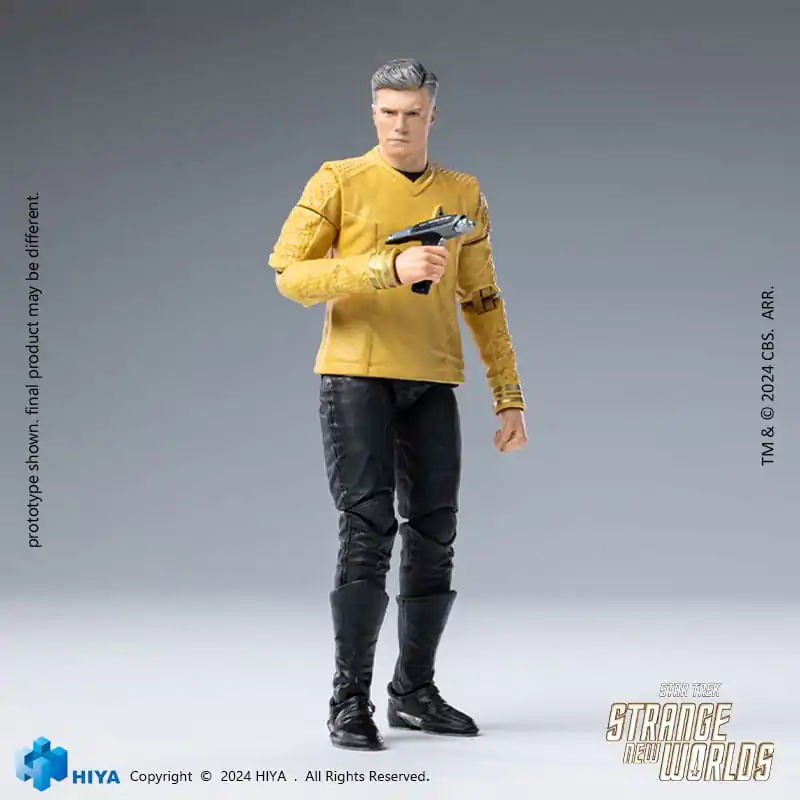 Star Trek Strange New Worlds Exquisite Mini Series akcijska figura 1/18 Pike 11 cm fotografija izdelka