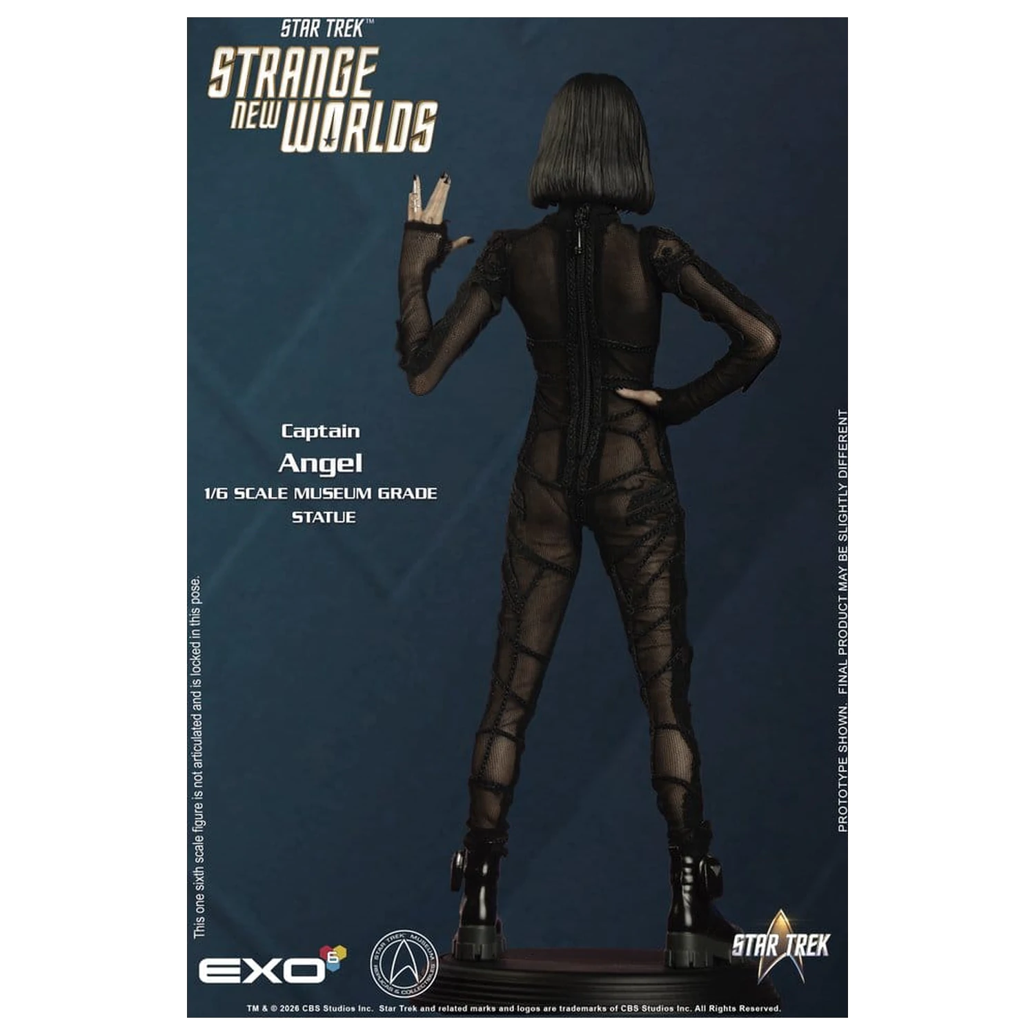 Star Trek: Strange New Worlds Mešani mediji figura 1/6 Captain Angel 28 cm fotografija izdelka