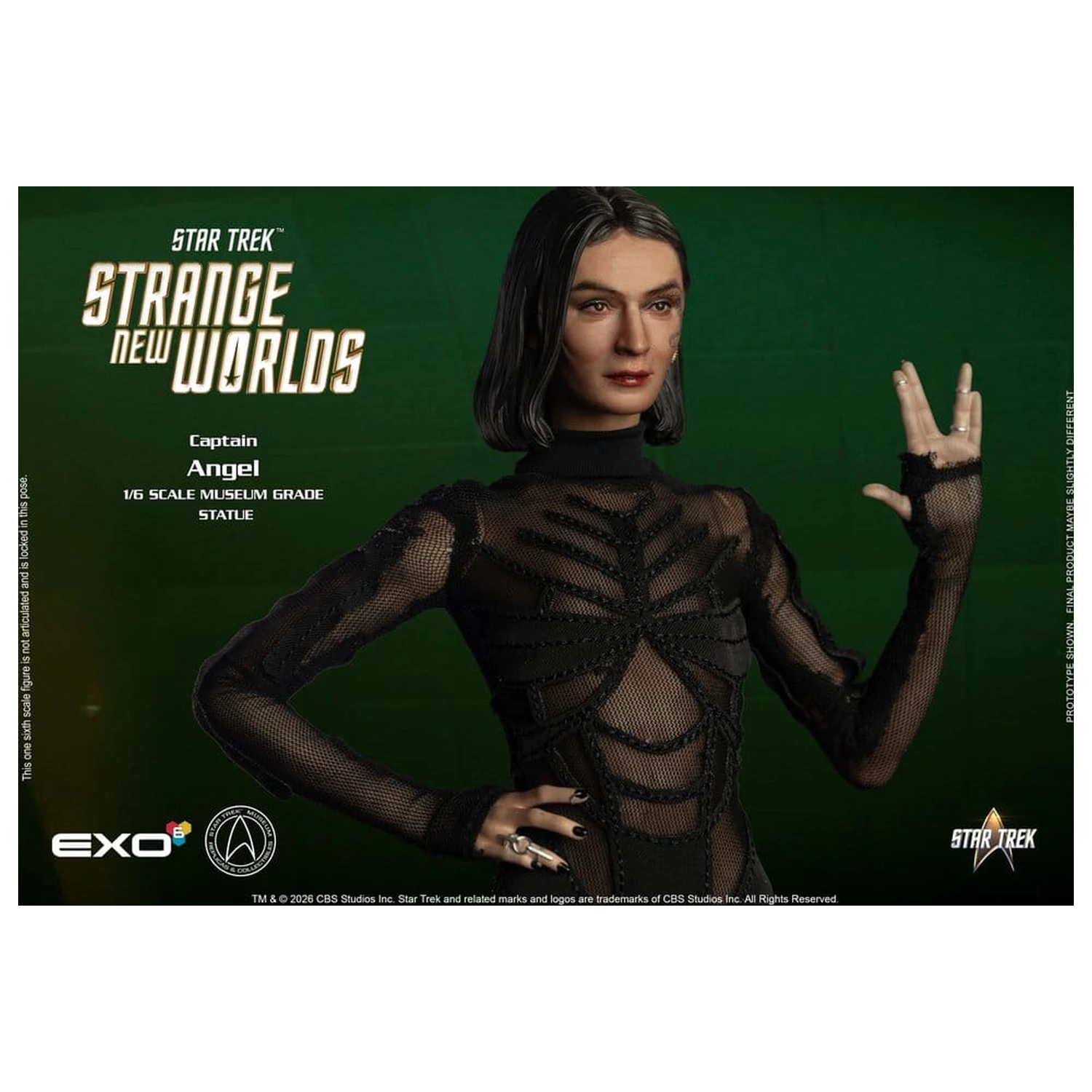 Star Trek: Strange New Worlds Mešani mediji figura 1/6 Captain Angel 28 cm fotografija izdelka