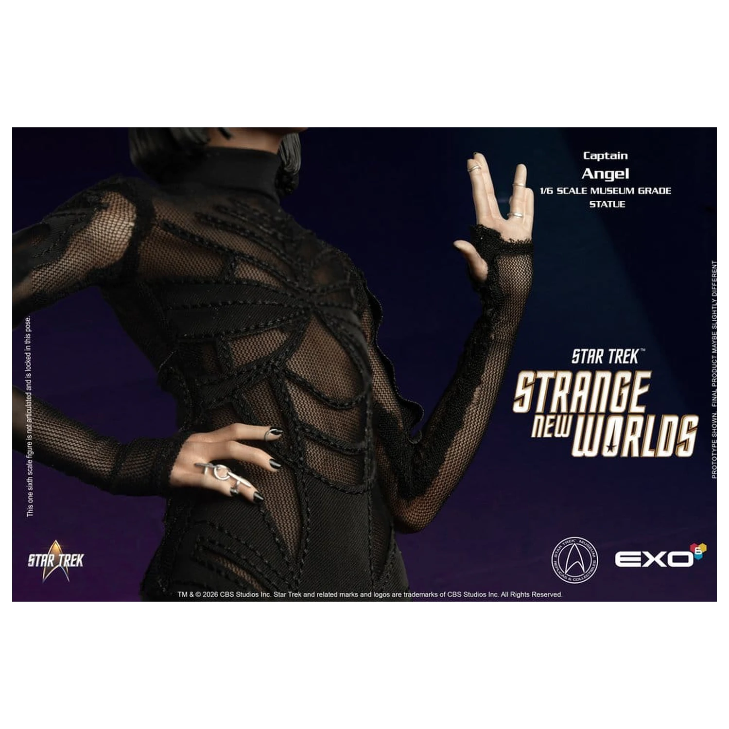 Star Trek: Strange New Worlds Mešani mediji figura 1/6 Captain Angel 28 cm fotografija izdelka
