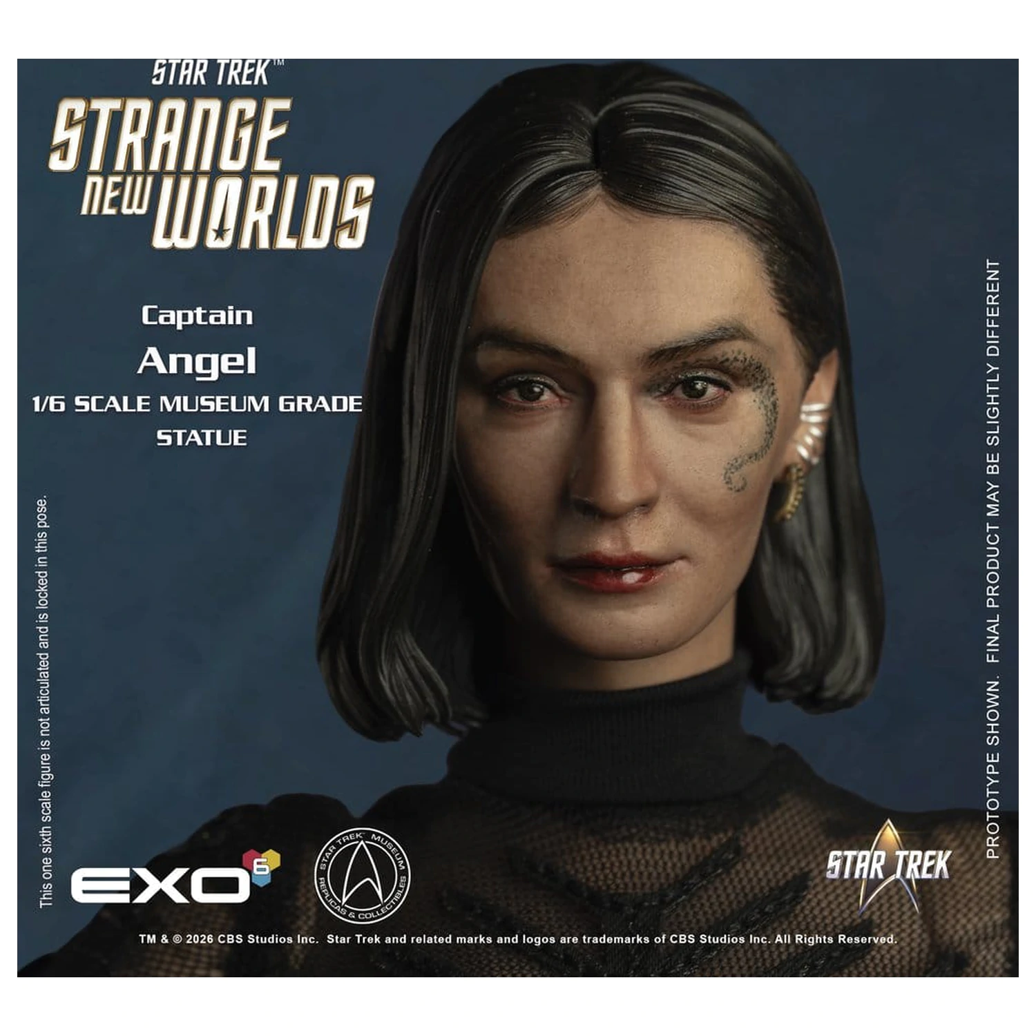 Star Trek: Strange New Worlds Mešani mediji figura 1/6 Captain Angel 28 cm fotografija izdelka