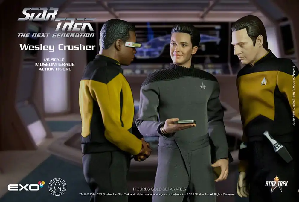 Star Trek: The Next Generation akcijska figura 1/6 Wesley Crusher 30 cm fotografija izdelka