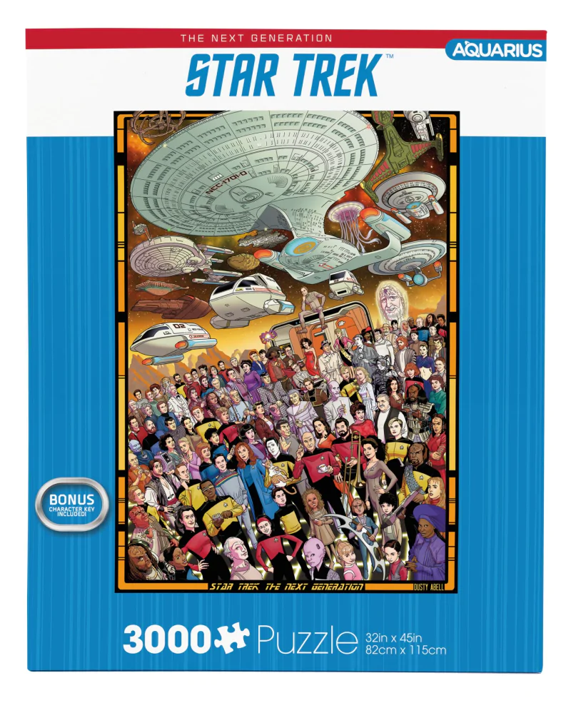 STAR TREK The Next Generation Puzzle (3000 kosov) fotografija izdelka