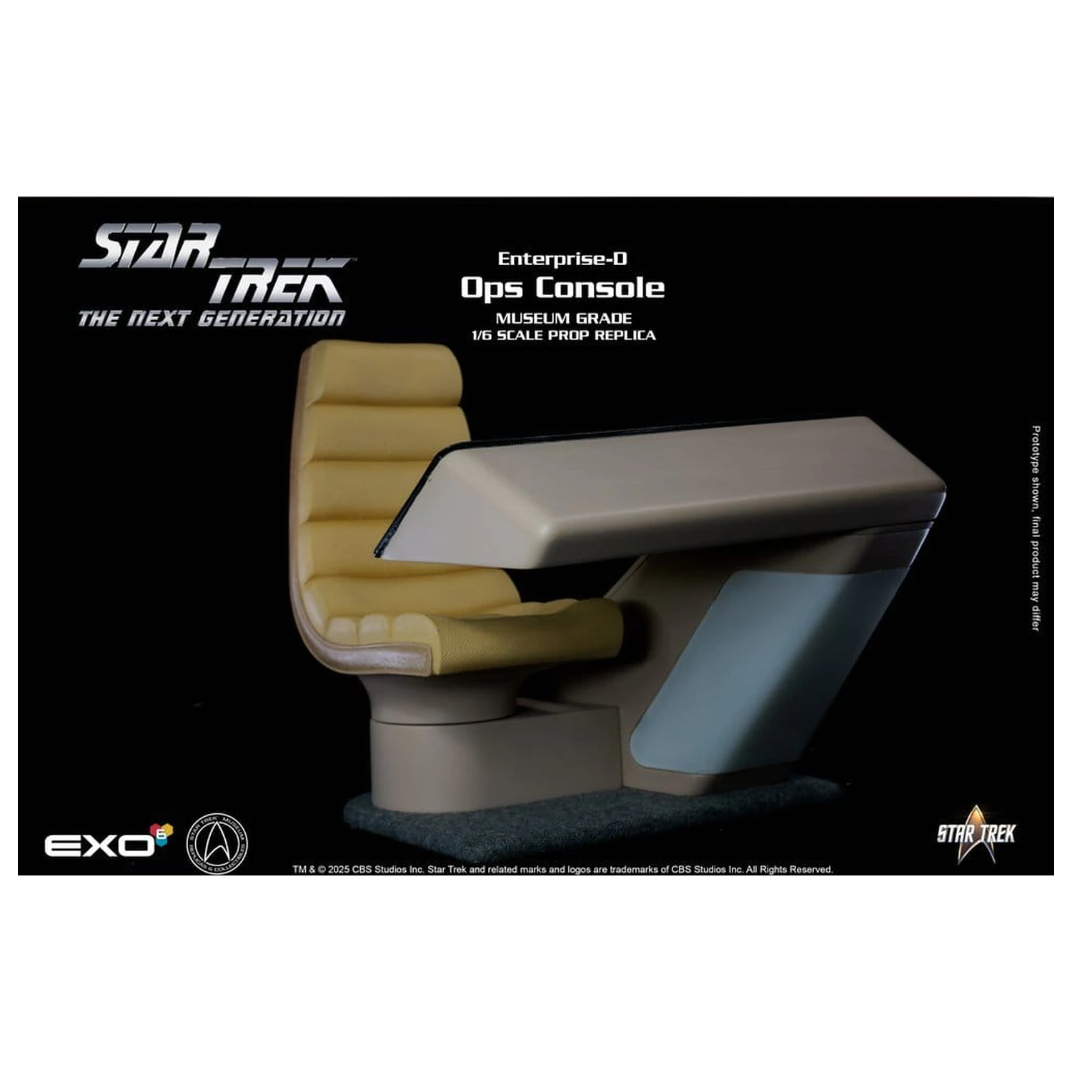 Star Trek: The Next Generation Replika 1/6 Mostovni OPS Konzole Enterprise-D fotografija izdelka