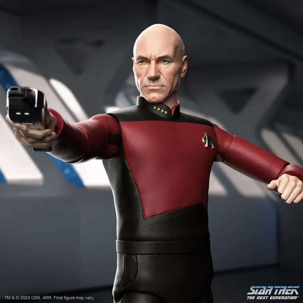 Star Trek: The Next Generation Ultimates Akcijska Figura Kapitan Picard 18 cm fotografija izdelka