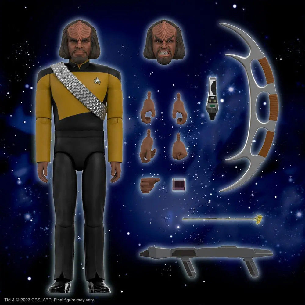 Star Trek: The Next Generation Ultimates Akcijska Figura Worf 18 cm fotografija izdelka