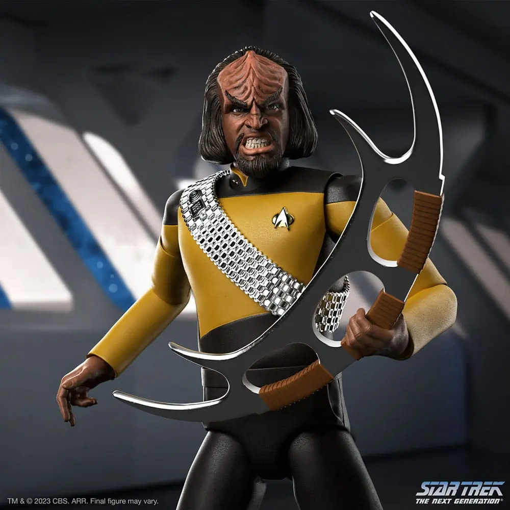 Star Trek: The Next Generation Ultimates Akcijska Figura Worf 18 cm fotografija izdelka