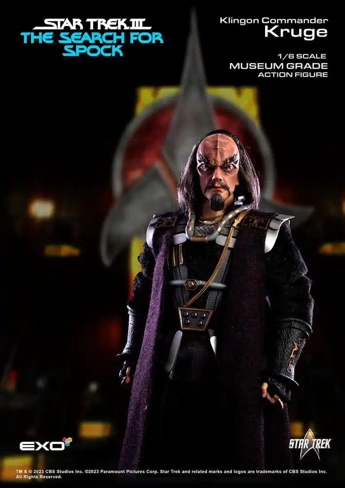 Star Trek: The Original Series Action Figure 1/6 Commander Kruge 32 cm akcijska figura fotografija izdelka